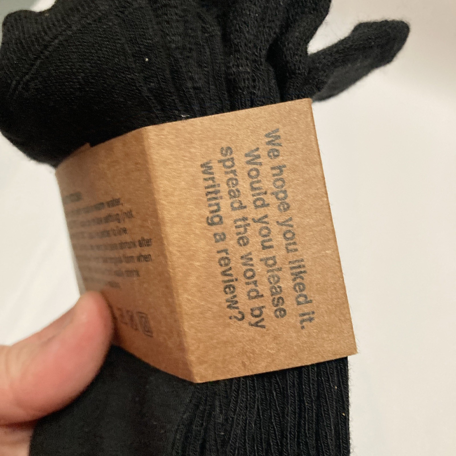 Hugh Ugoli Black Bamboo 3-Pack Crew Socks Women’s Size 6 – 9
