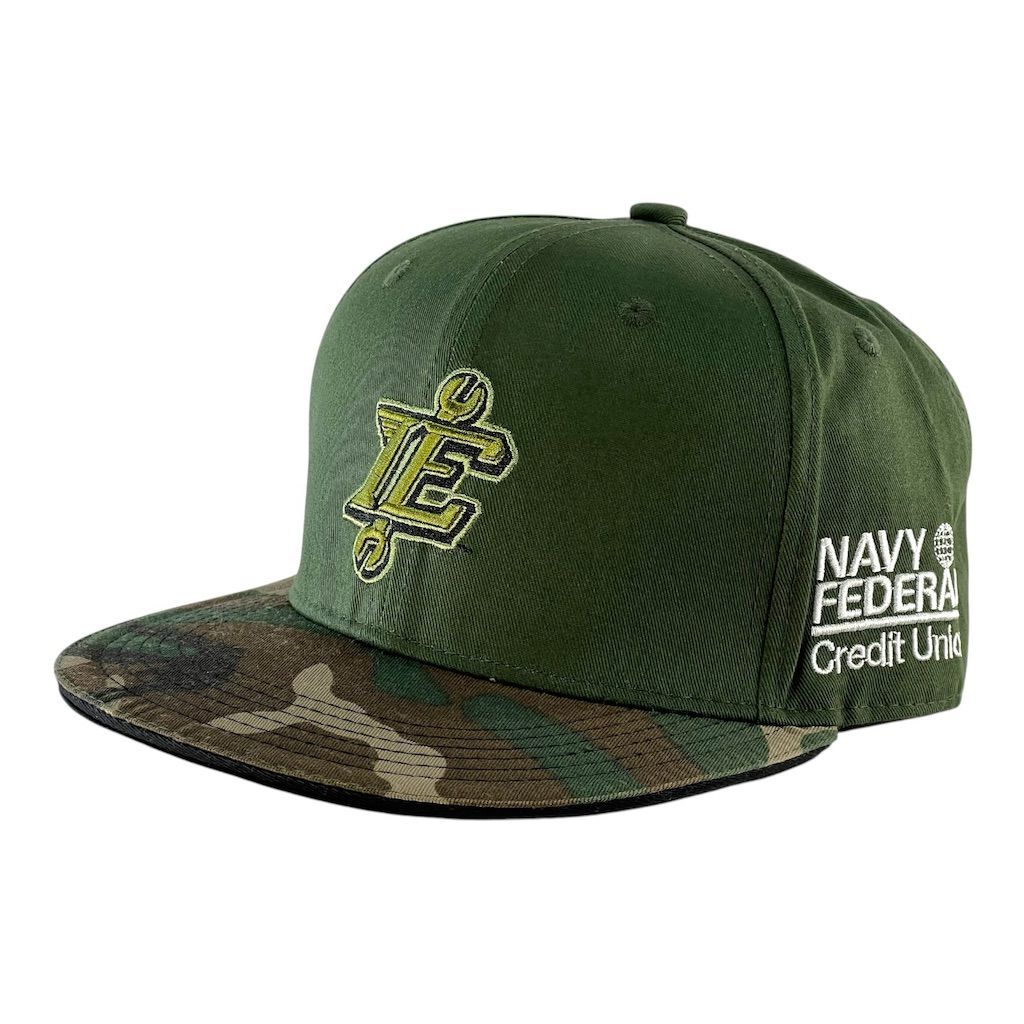 Inland Empire 66ers Camo Snapback Stadium Give Away Hat One Size Fits Most