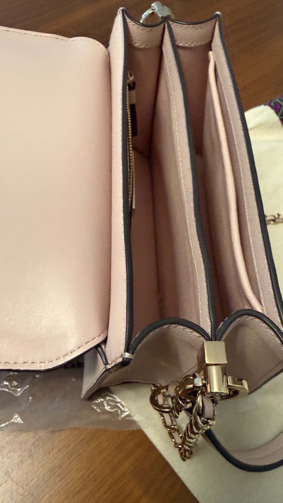 Tory Burch Robinson Convertible Shoulder Bag – Crossbody – Shell Pink