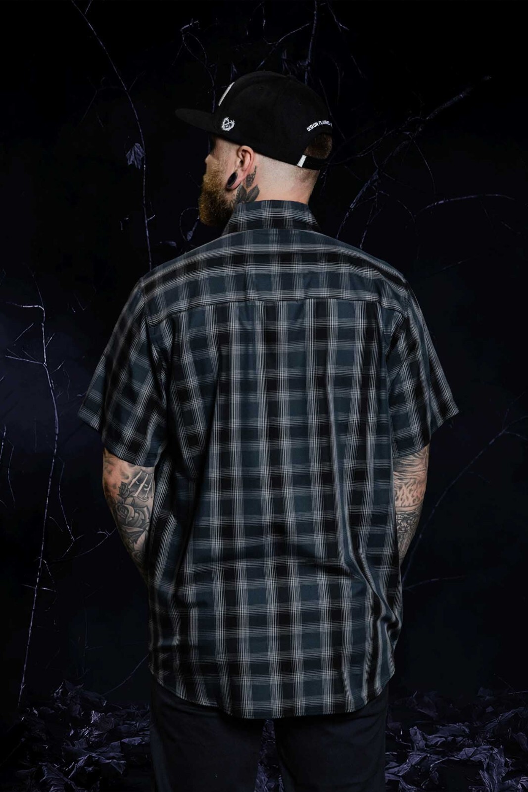 DIXXON Flannel THE SHAPE Bamboo Shirt SS Men’s LARGE Horror Series Friday 13th