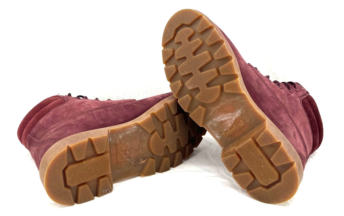Timberland Waterville A3659 Burgundy Suede Waterproof Boots Shoes Women’s US 6.5