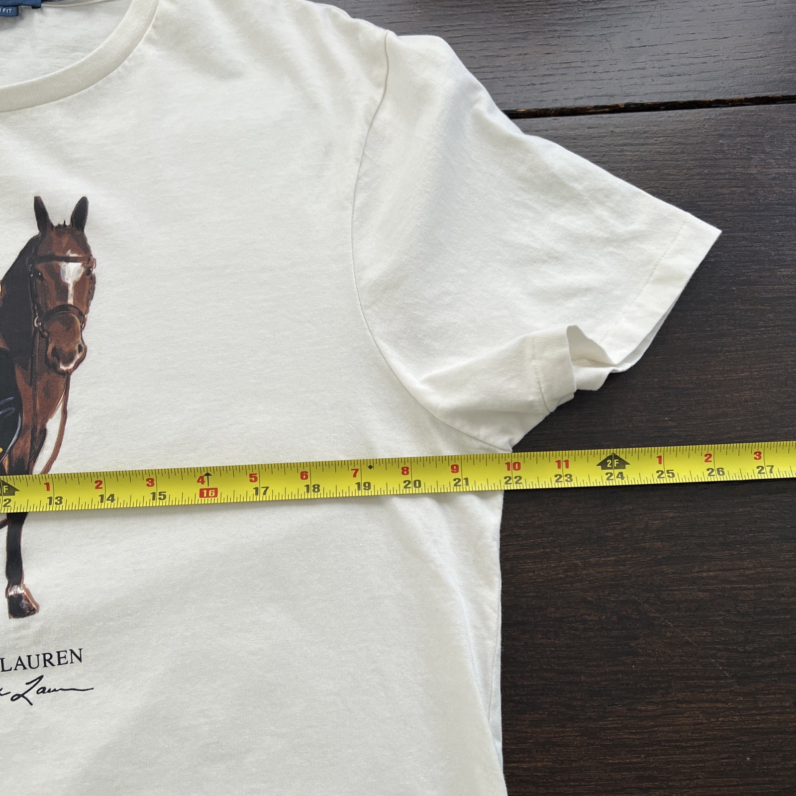 Polo Ralph Lauren Lunar New Year 2026 Horse Bear Print Cotton T-Shirt Men’s XL
