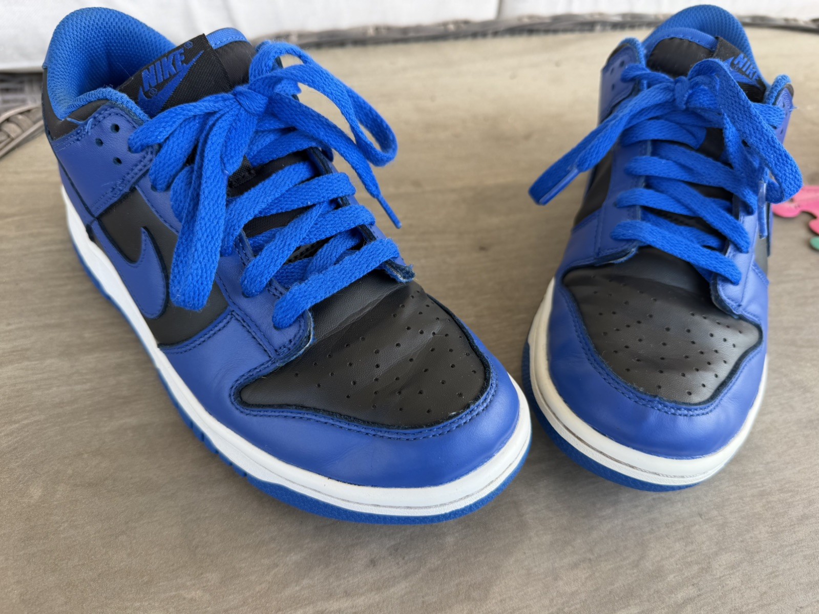 Nike Shoes Youth Size 6 Dunk Low Hyper Cobalt GS CW1590-001 Sneakers