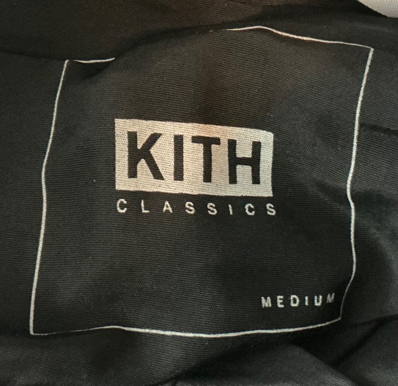 KITH Black Nylon Elastane Technical Utility Cargo Pants Size Medium