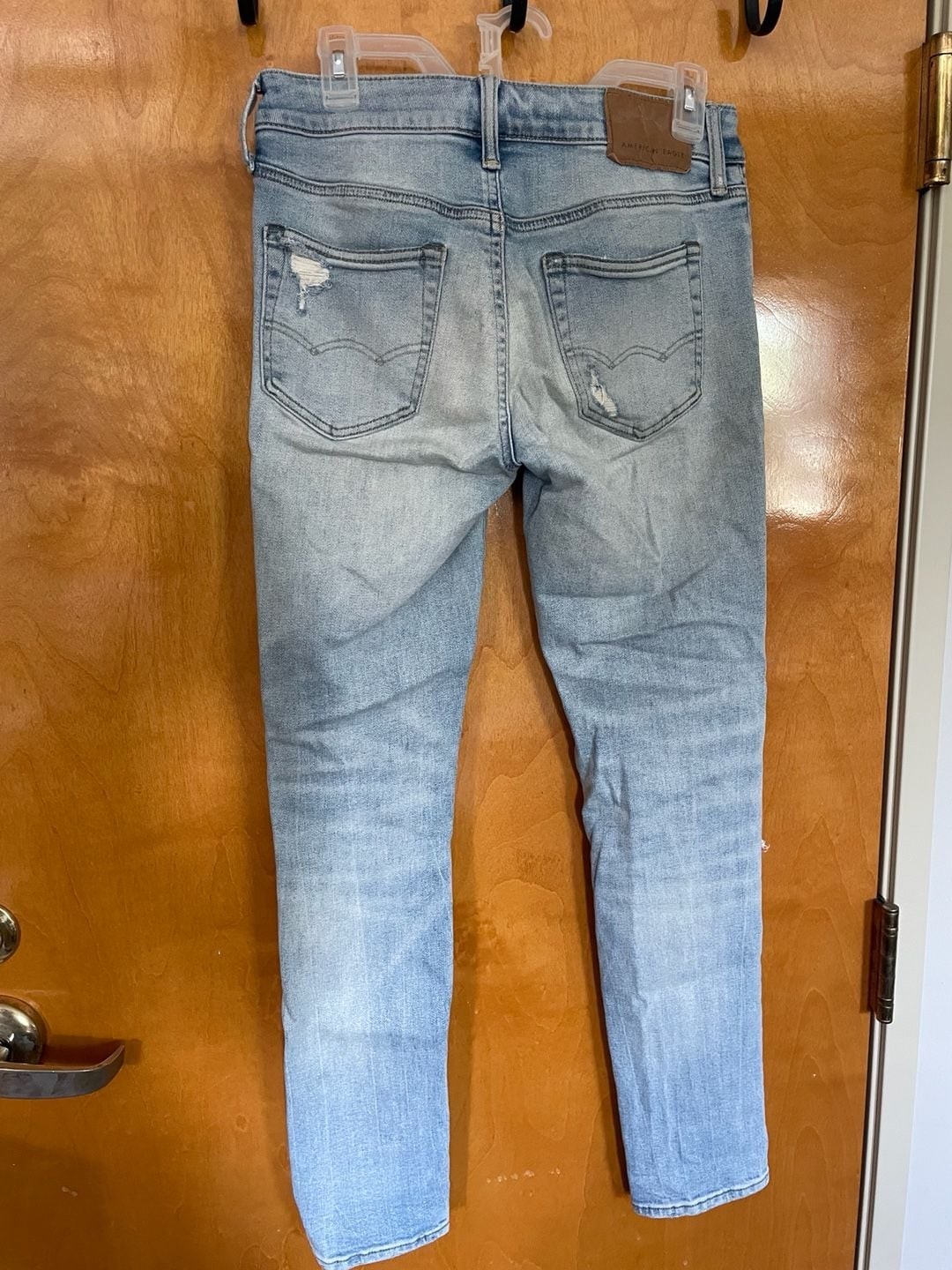 American Eagle Ne(x)t Level Airflex Skinny Ripped Distressed Jeans