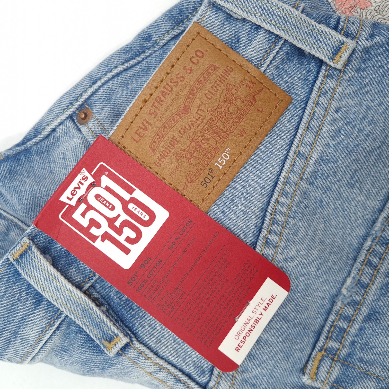 Levi’s 501 90s Limited Edition Blue Relaxed Fit Jeans W24 L32