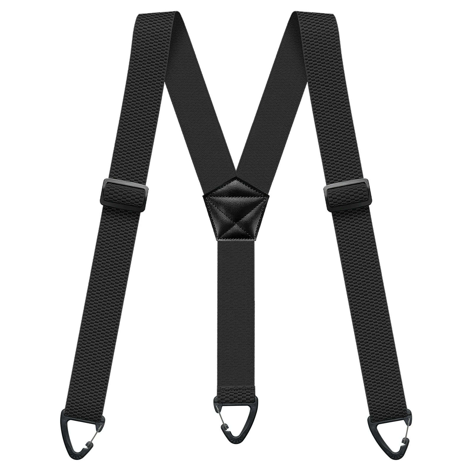 Heavy Duty Elastic Suspenders for Men Trouser Pants Braces Strap Work Belt