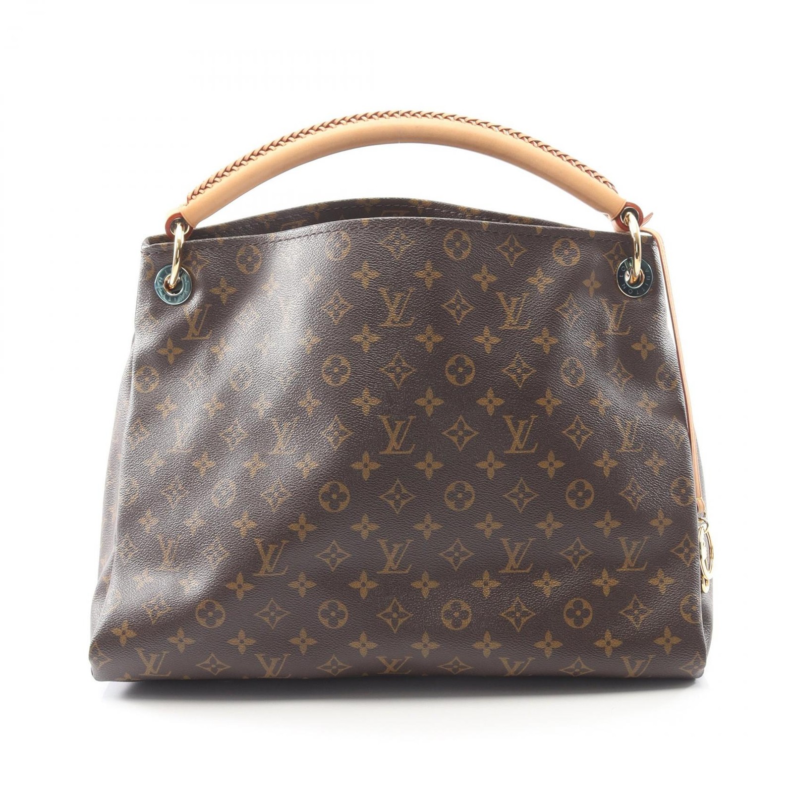 LOUIS VUITTON Artsy MM Shoulder Bag M40249 Monogram canvas leather Brown Used