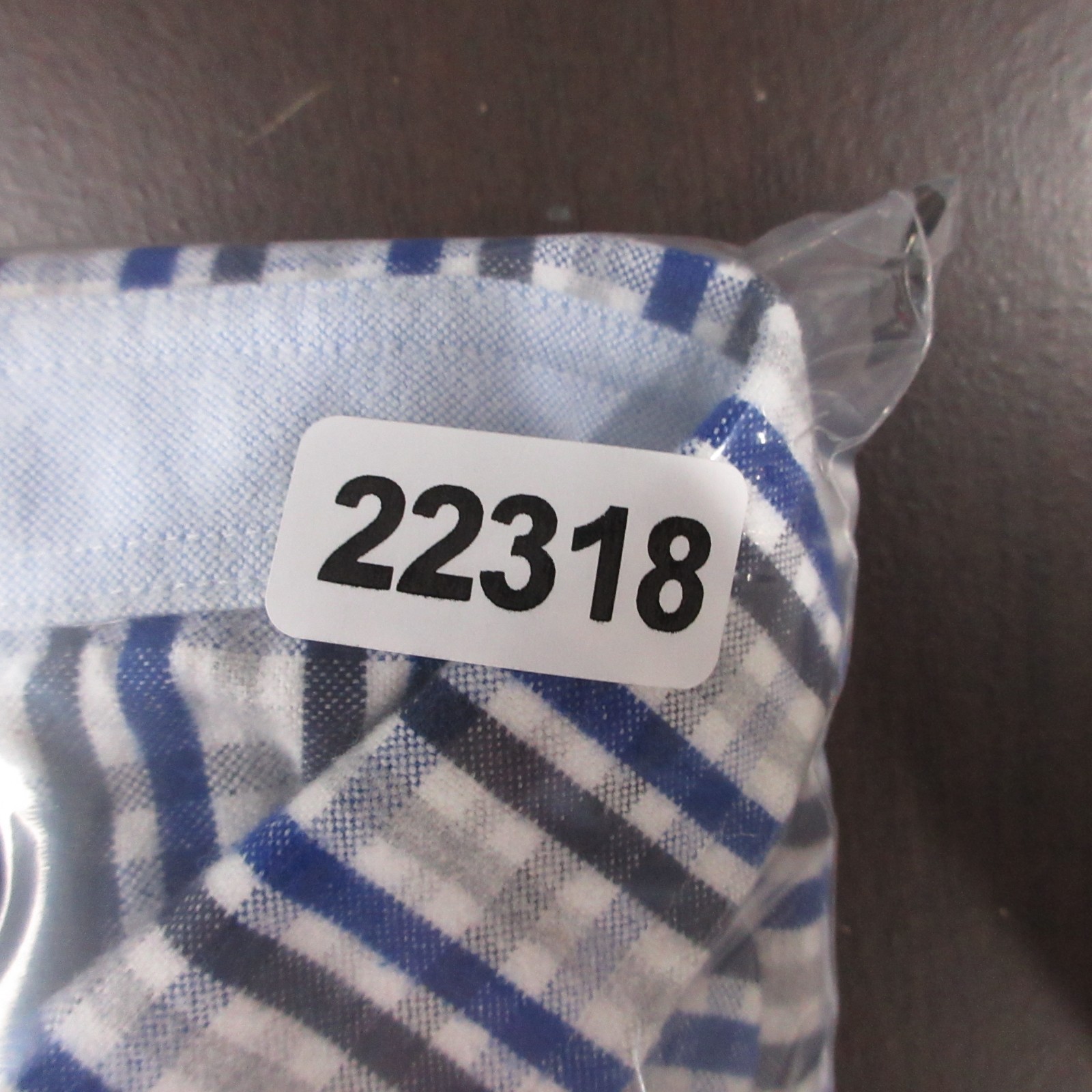 Charles Tyrwhitt Shirt Mens 3XL Blue Plaid Oxford Cloth Flip Cuff Button Up EUC