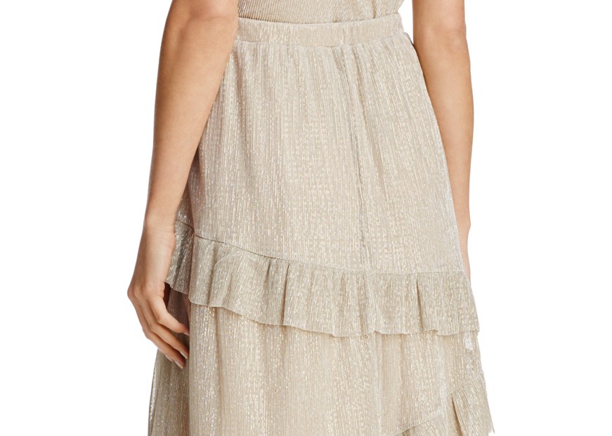 $68 June & Hudson Size S Womens Ruffle Skirt Skirt A1632