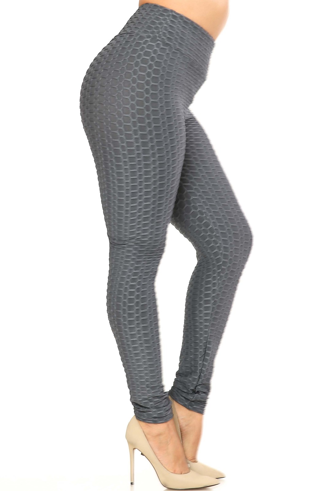 Scrunch Butt High Waisted Plus Size Leggings