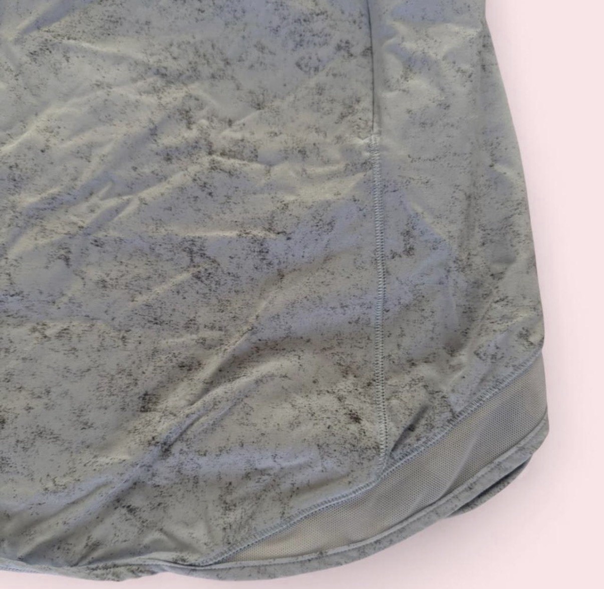 lululemon Women’s Athletic Running Skirt Gray Marbled Size 6 Pull-On Short