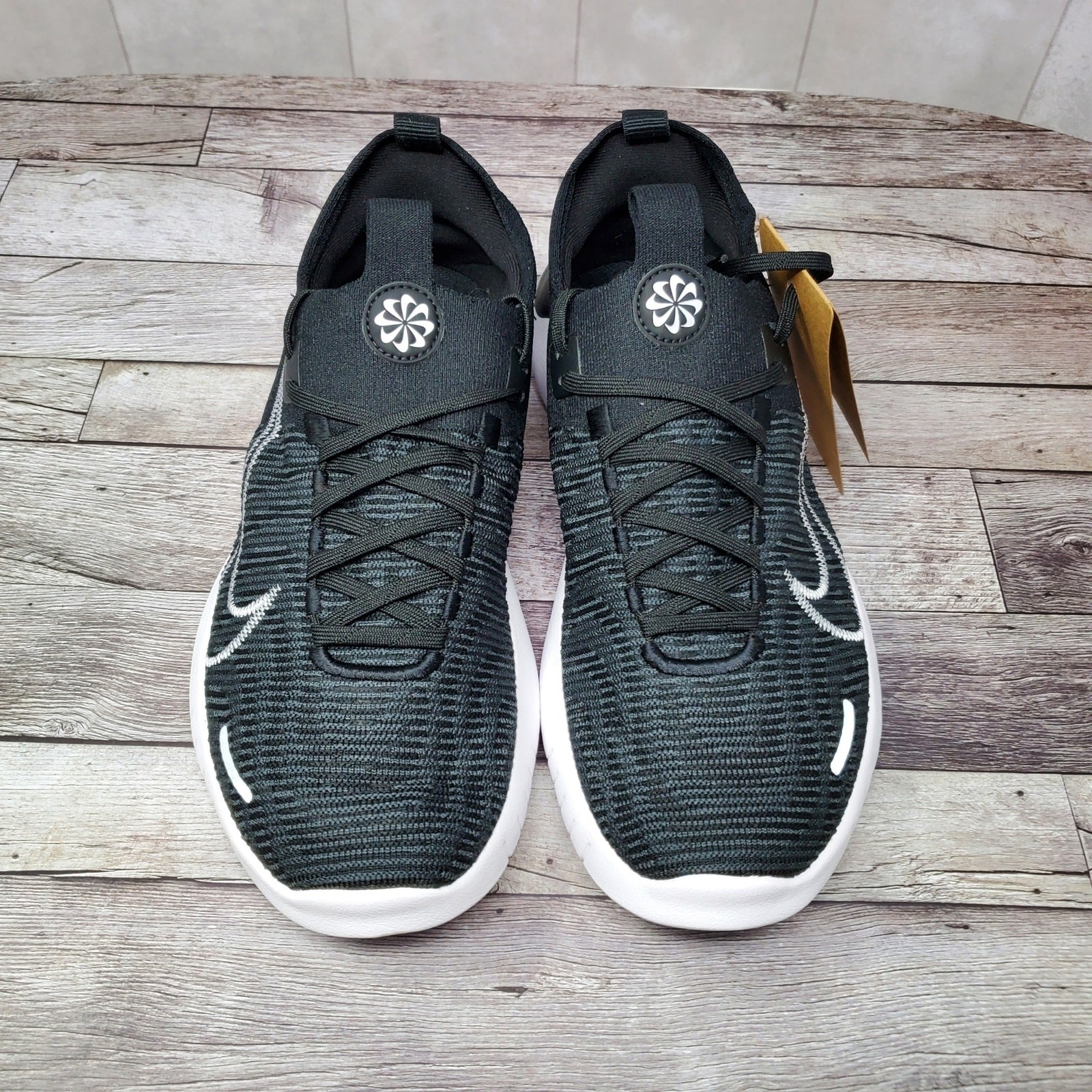 Nike Free RN Flyknit Next Nature Black White Anthracite FB1276-002 Mens Size 9.5