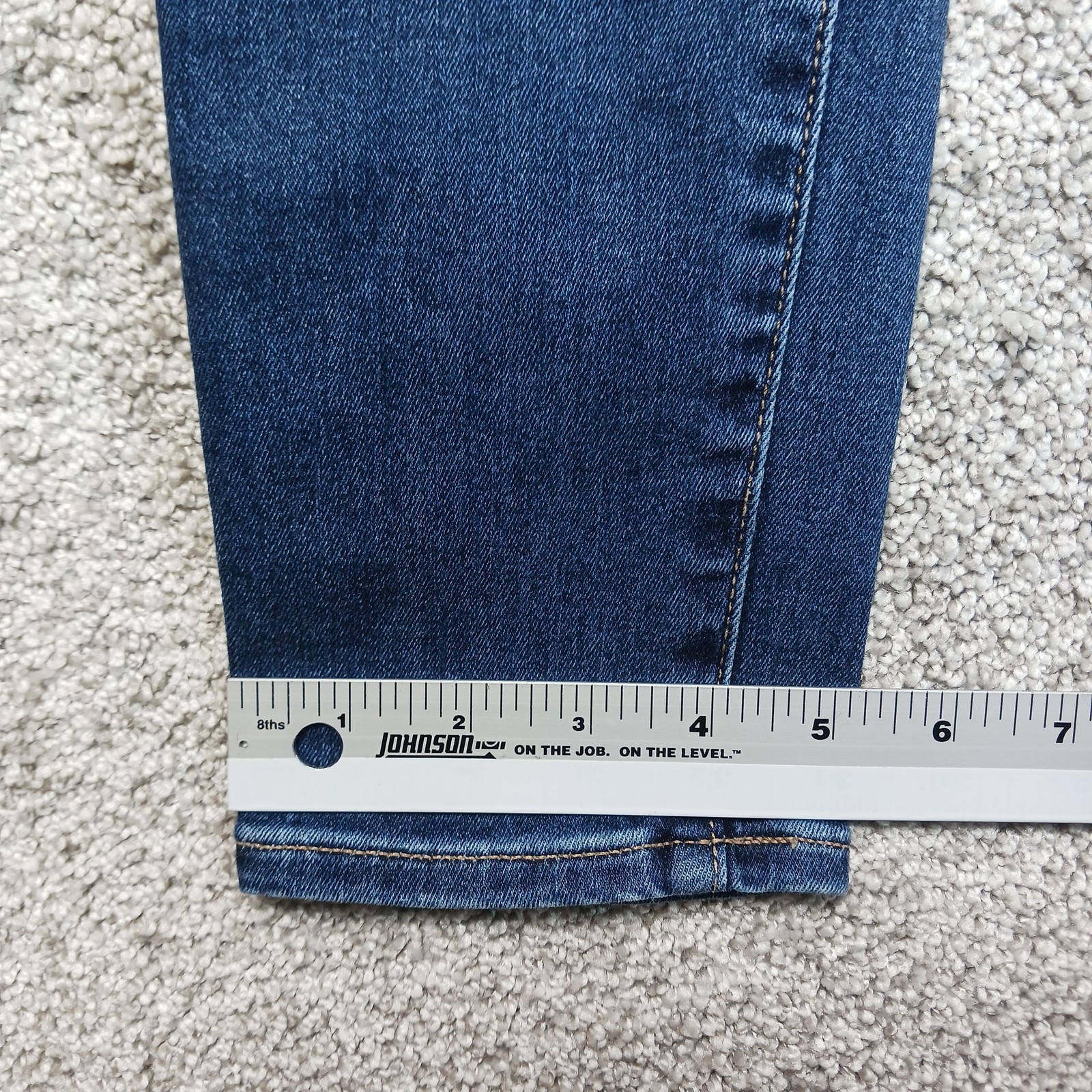 American Eagle Outfitters Jeans Womens 12 High Rise Jegging Blue Stretch Denim
