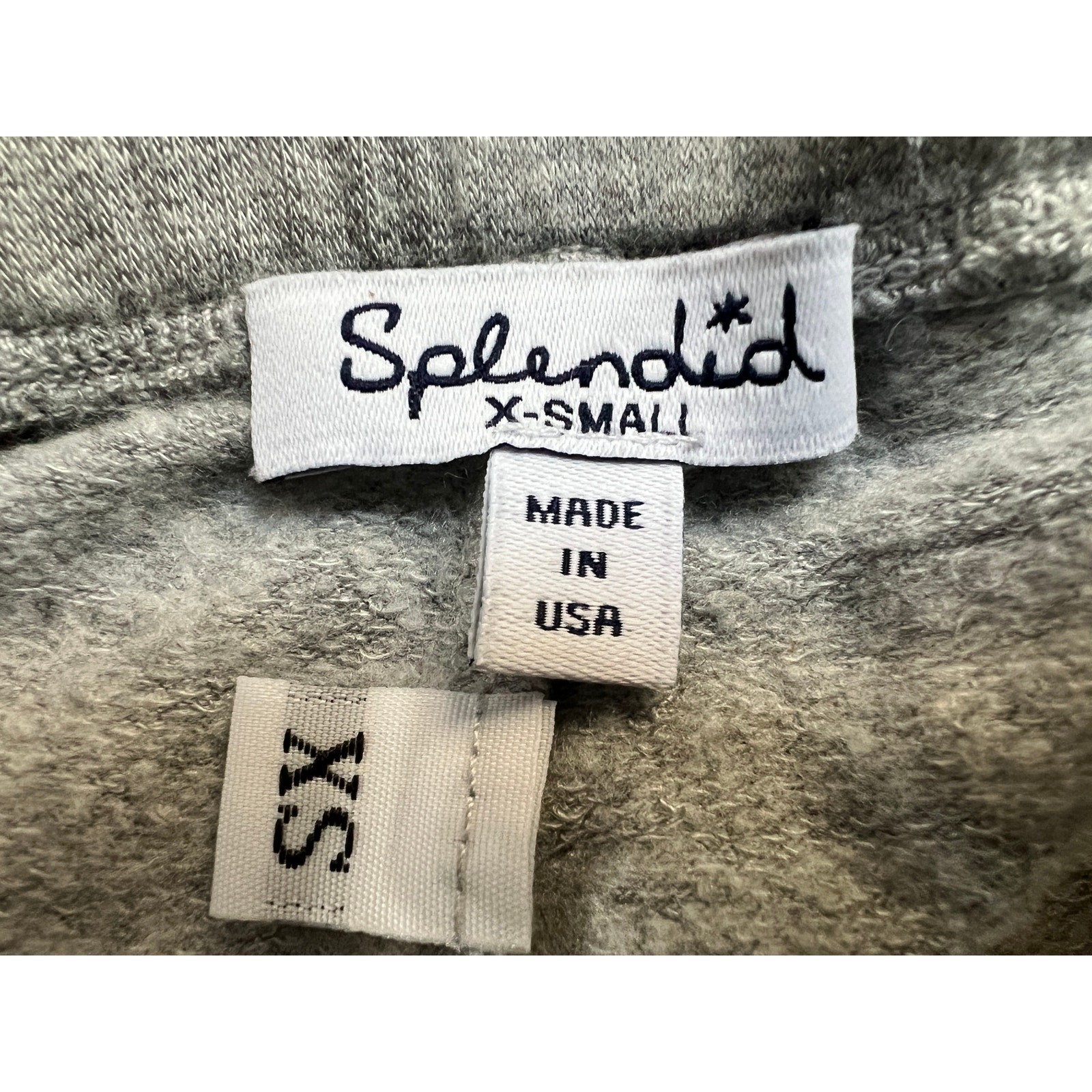 SPLENDID WOMENS XSMALL ELASTIC DRAWSTRING MODAL STRETCH JOGGER SWEATPANTS GRAY