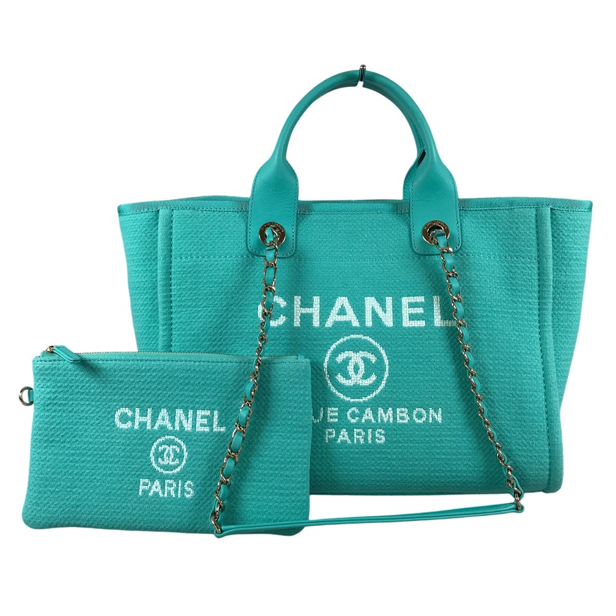 CHANEL Deauville Canvas Tote bag