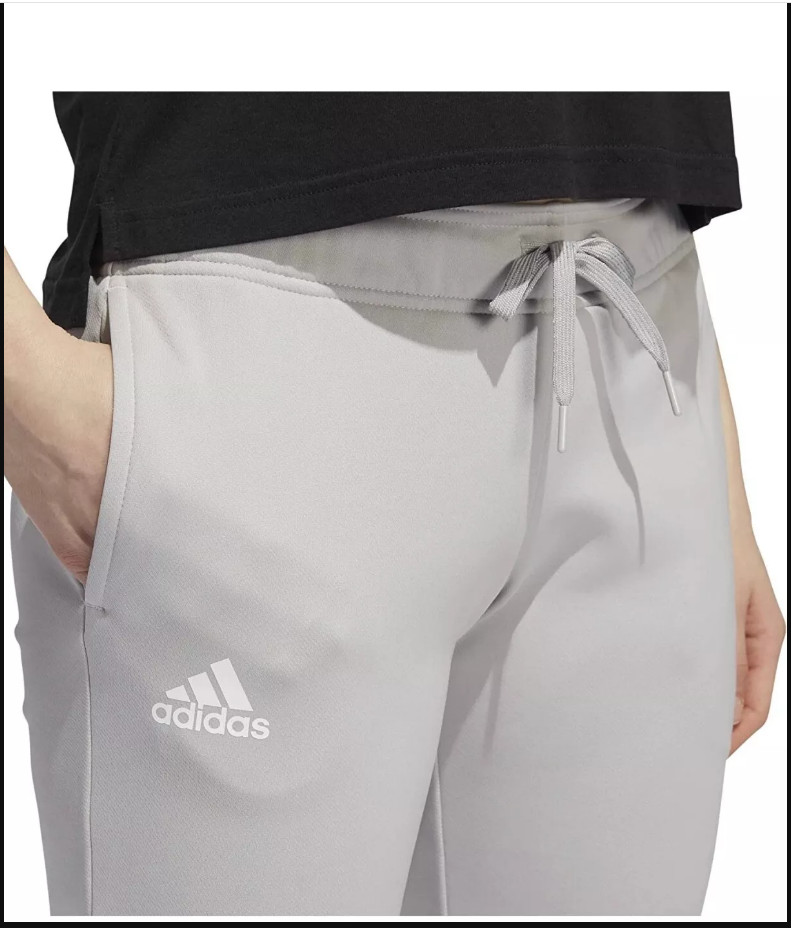 Adidas Women’s Team Issue Tapered Pants Medium Gray Athletic Training New MRP$55
