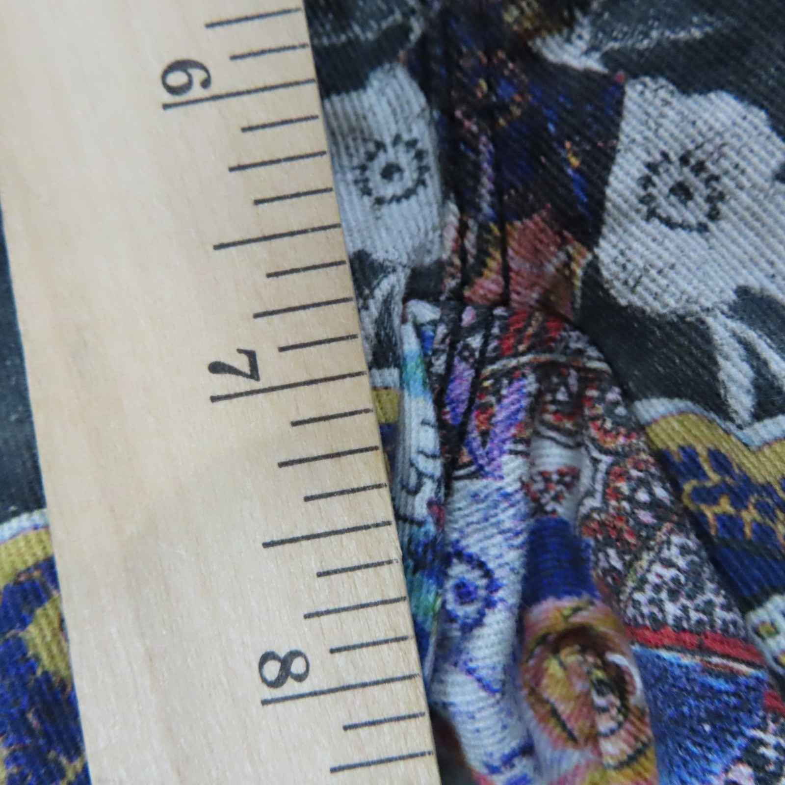 Etienne Marcel Floral Paisley Mixed Print Skinny Jeans Lux Boho Multi-Color 24