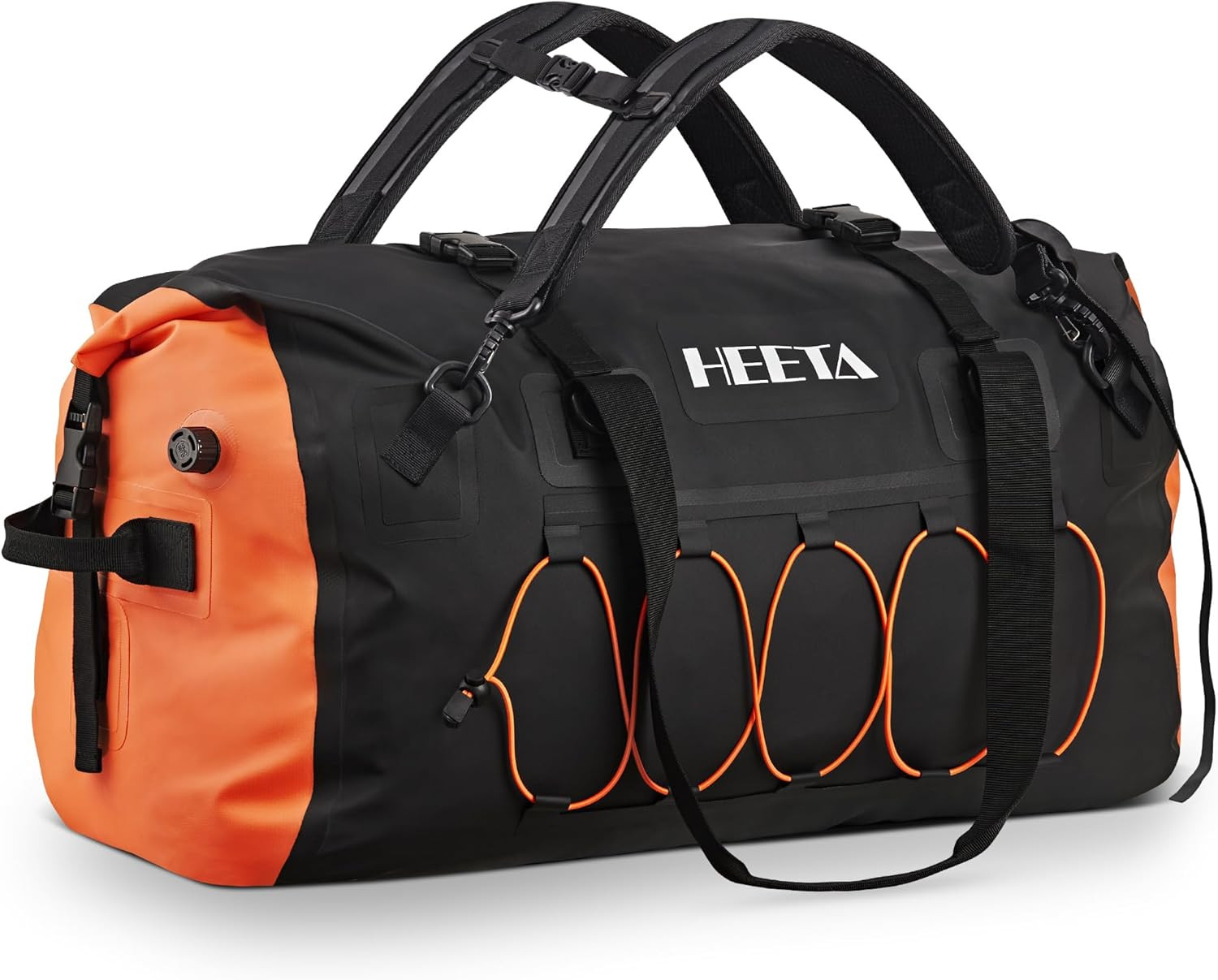 Waterproof Duffel Bag Motorcycle Dry Bag Backpack, 60L/80L Extra Large Rolltop T