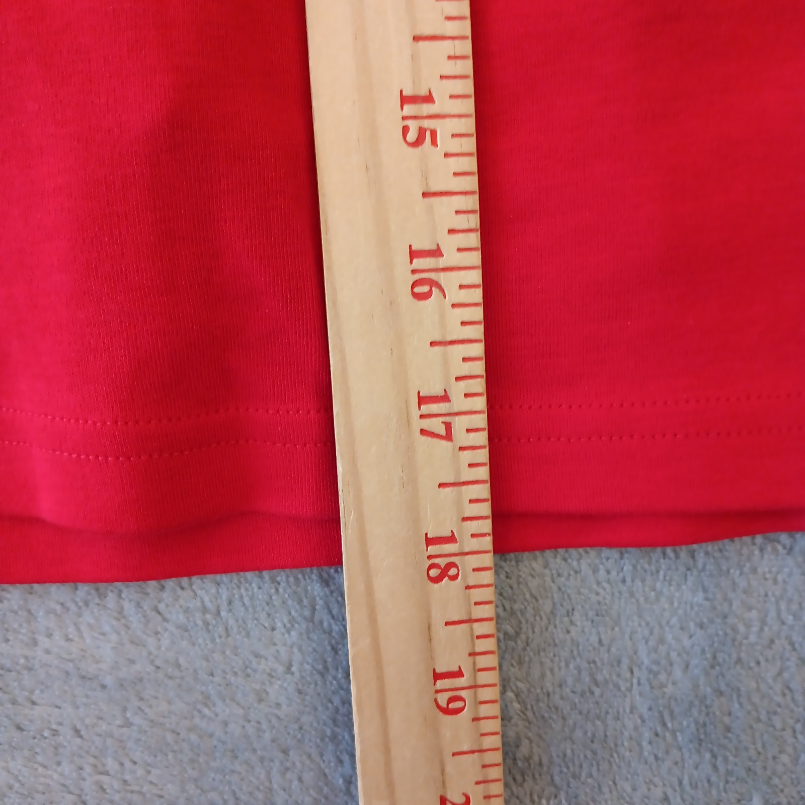 Croft & Barrow Skort XL Short Red Pull On Pockets Stretch Cotton New