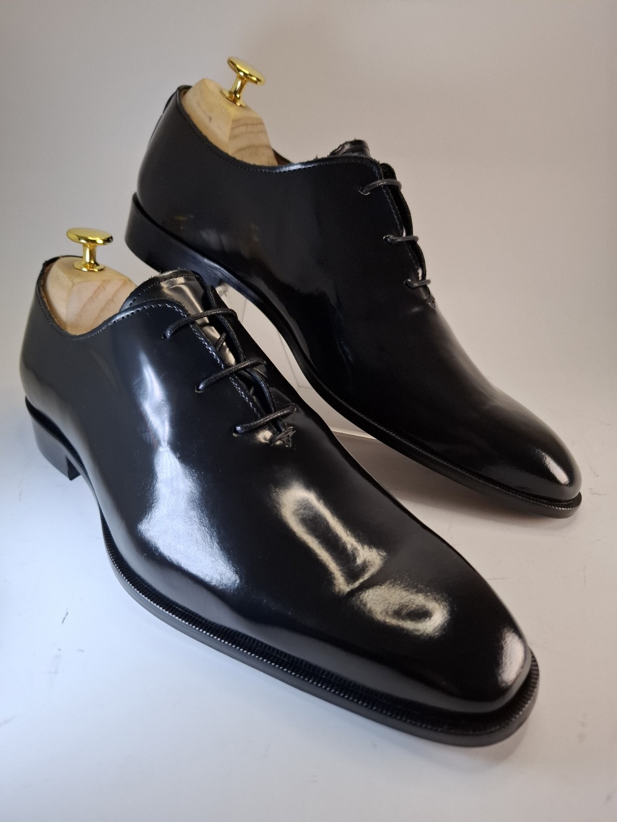 👞 Men’s Elegant Shoes Go Now Lace UpBlack – Made in Italy – 40/41/42/43/44