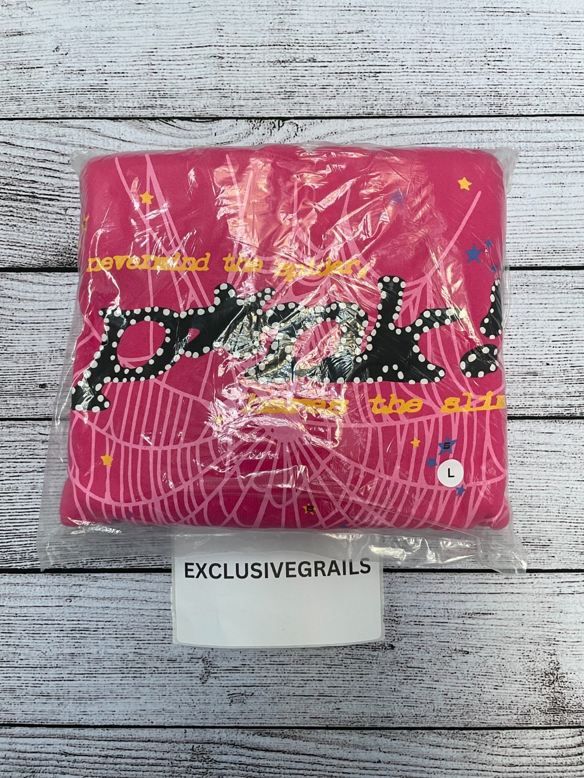 *BRAND NEW* Spider Worldwide “Pink Pink” Hoodie – Ready To Ship🚚💨 (Size L)