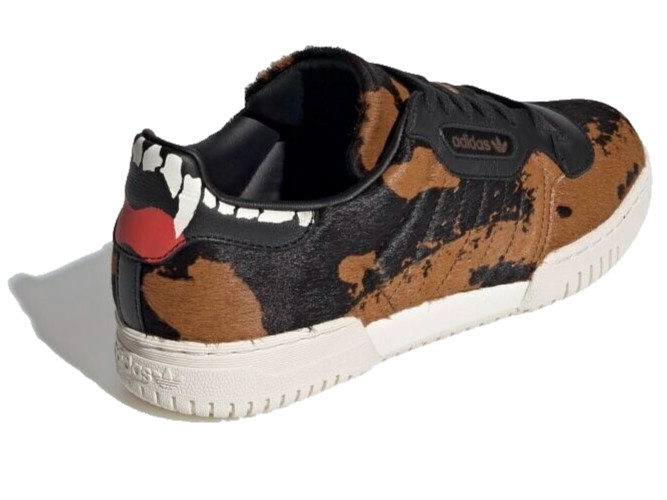 adidas Originals Power Phase Sneakers Faux Fur OG Retro College Dropout Size 7UK