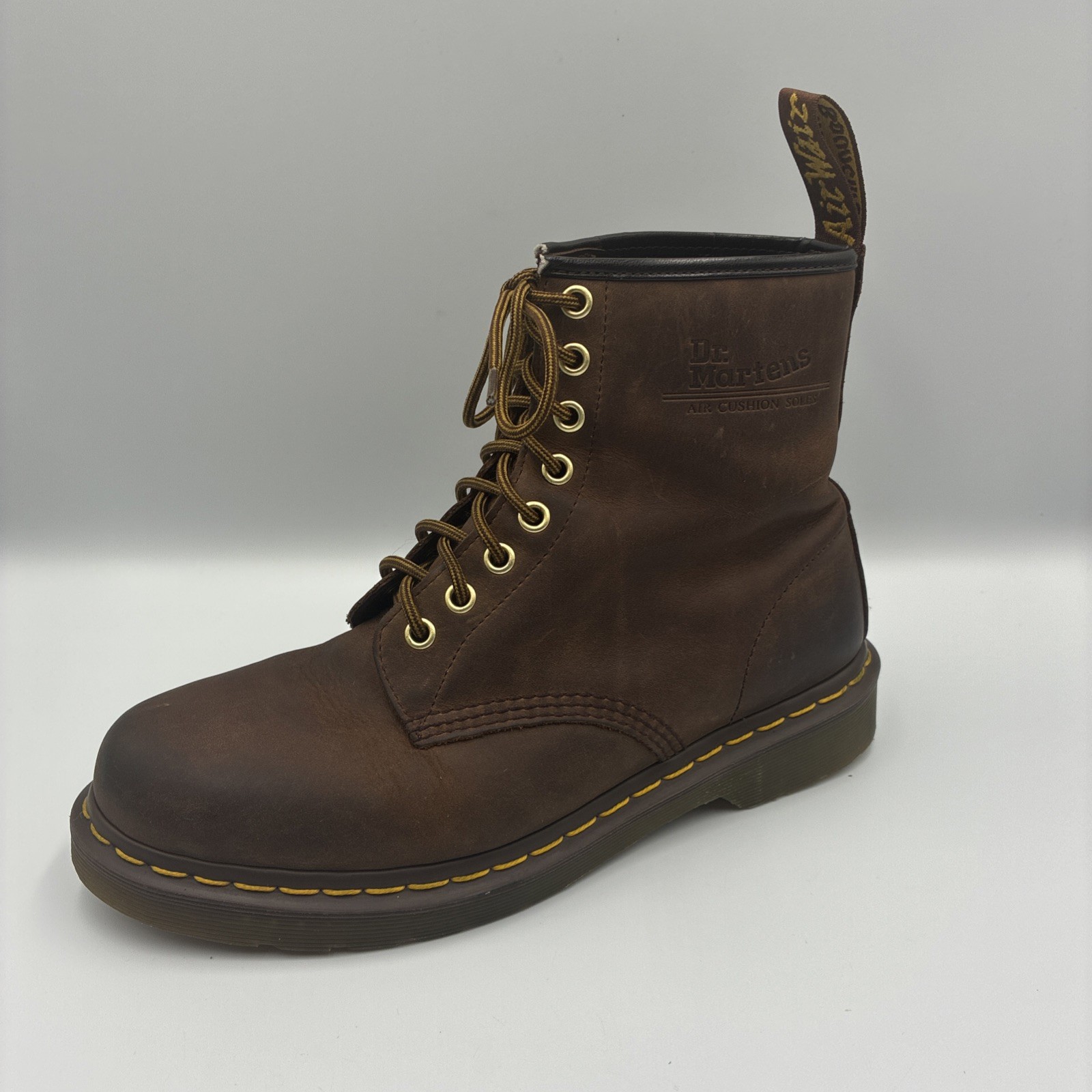 Dr. Martens 1460 Crazy Horse Brown Leather Boots Men’s Size 8 Women’s Size 9
