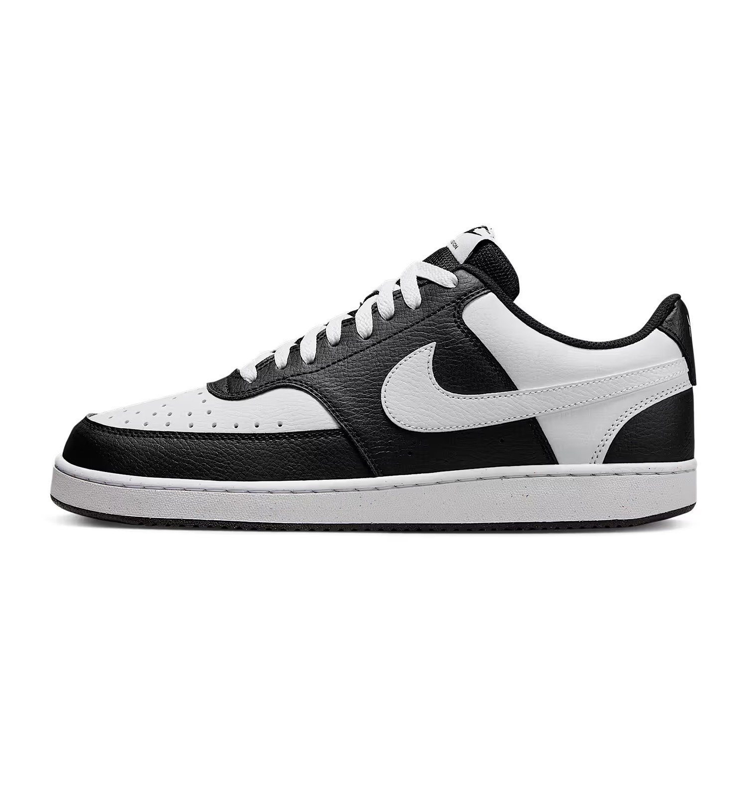 Nike Men’s Court Vision Low Black/White Sneakers Shoes, HM9862-001