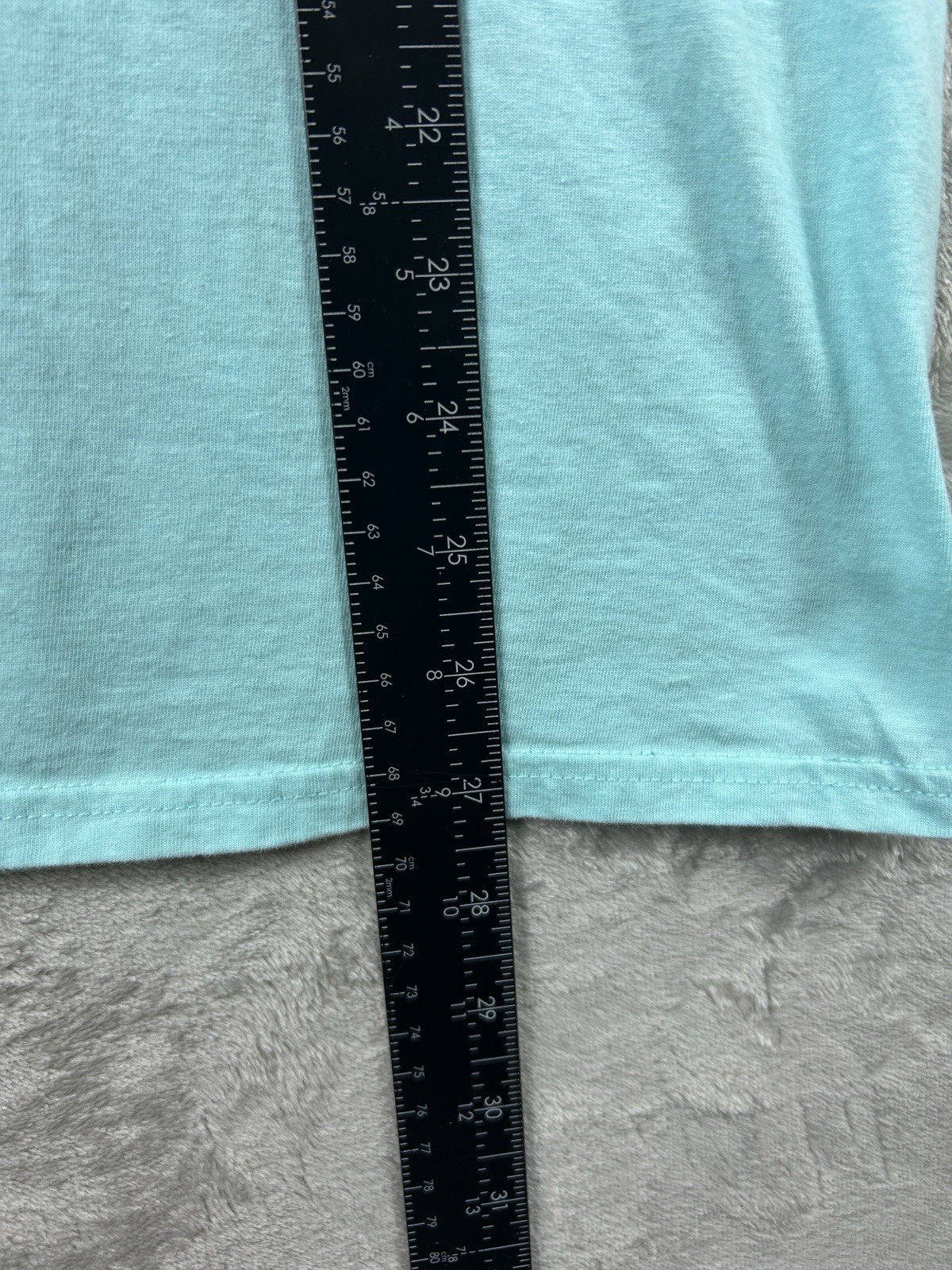 Surf Style T Shirt Treasure Island Florida L Teal “Living Life On Beach Time”