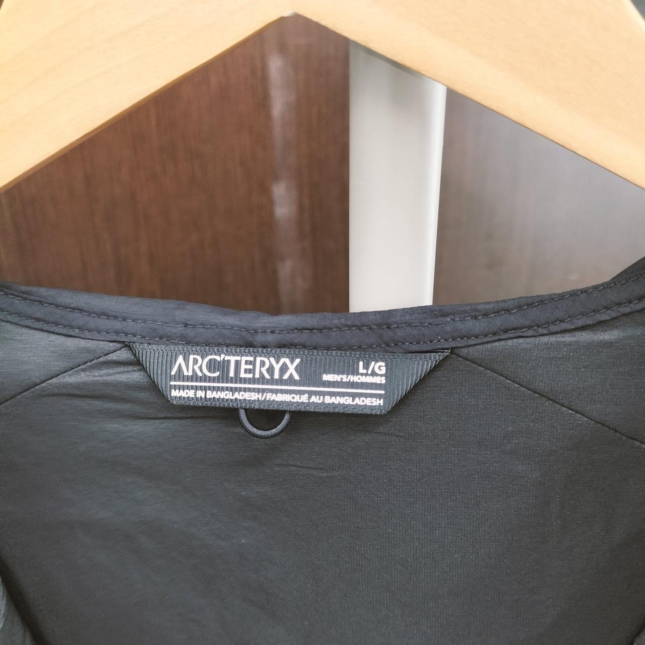 Arcteryx Atom SL Hoody Mens Nylon Jacket Black L Used