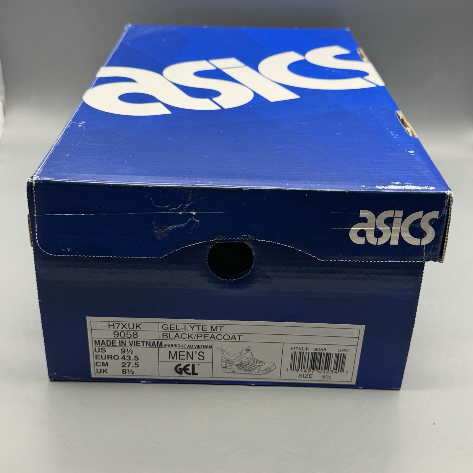 ASICS Gel-Lyte MT Men’s Size 9.5 Classic Casual Athletic Shoes ‘Black/Peacoat’
