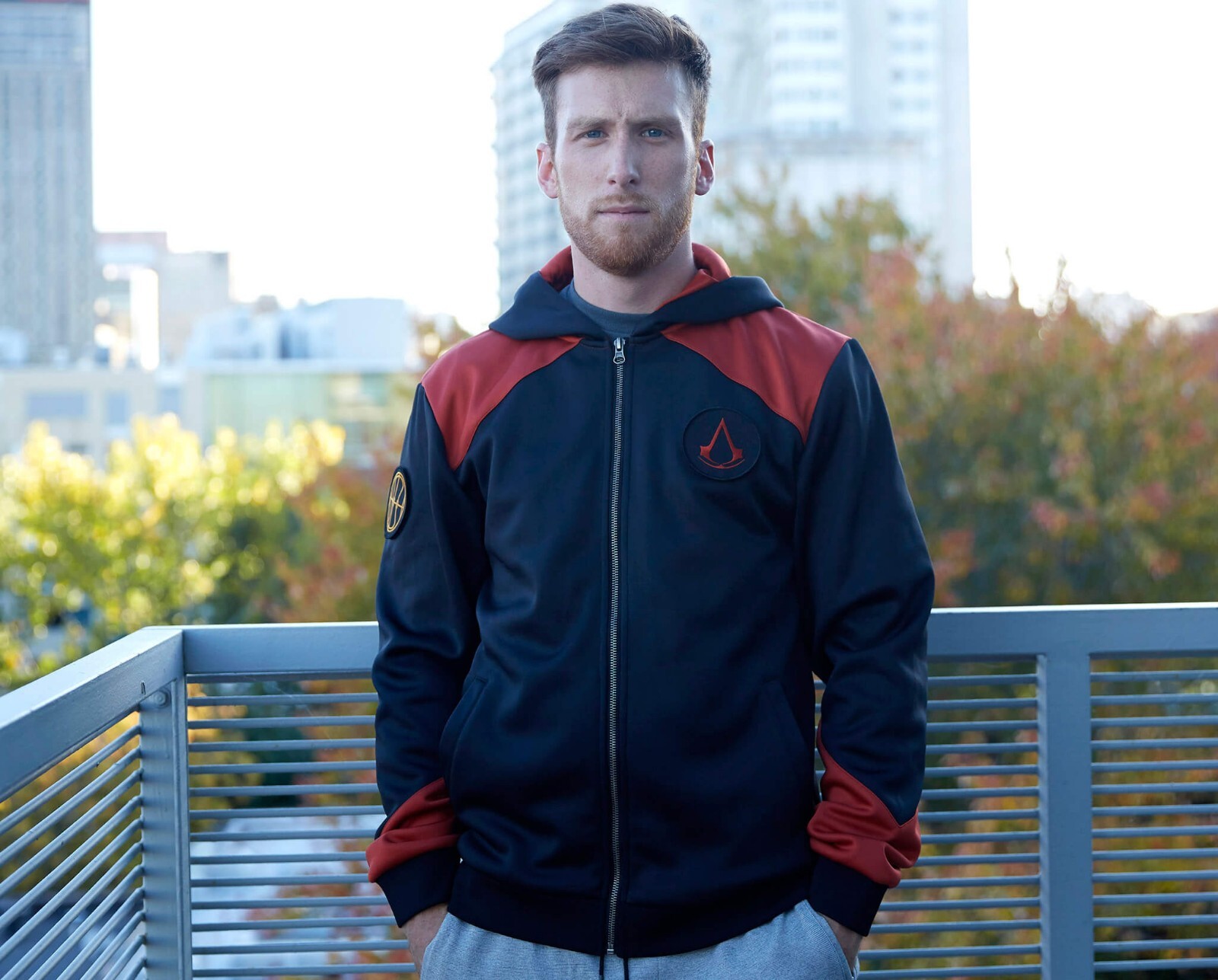 AC Generation Hoodie – Black & Red official Ubisoft **Brand New**