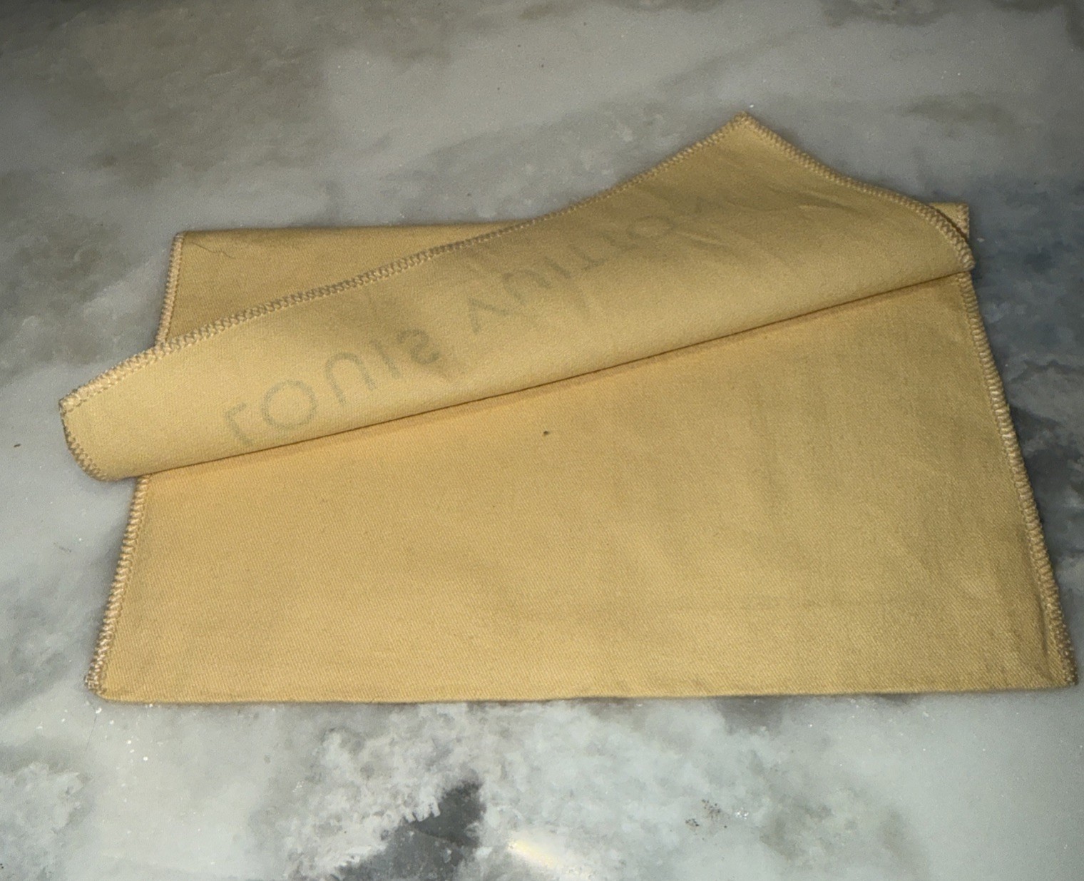 Authentic LOUIS VUITTON Envelope Style DUST BAG 10 X 6 Inches.