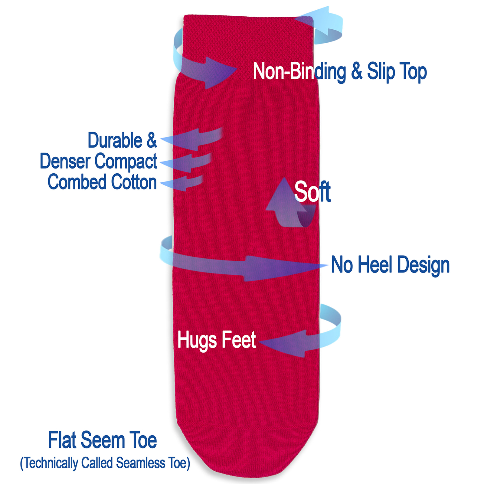 Outstanding Compact Cotton Plain Color School Socks For Kids, 3 Pairs