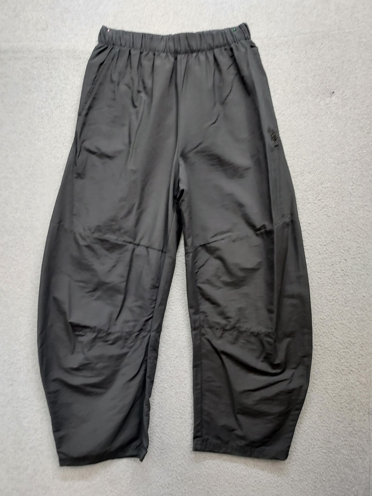 Free People Movement Women Parachute Pant XS Black Elastic Waist Pull On Casual