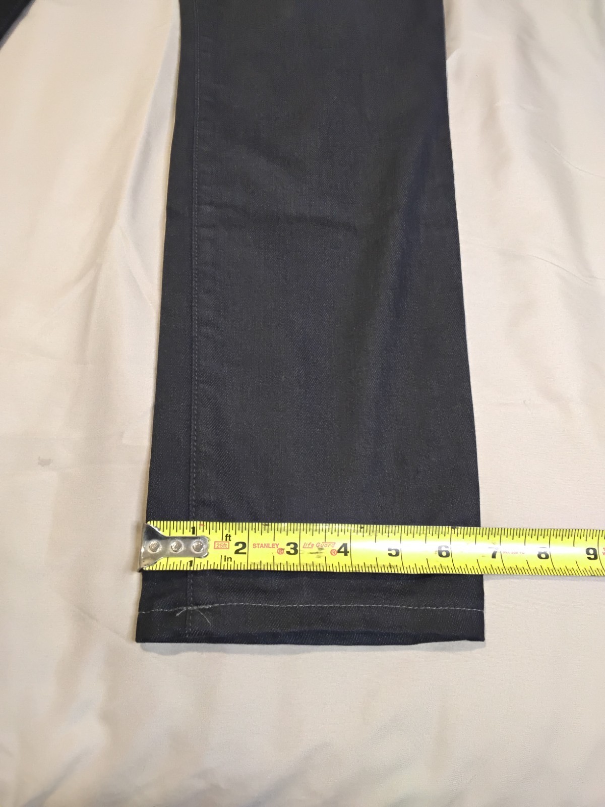 Joe’s The Brixton Straight And Narrow Mens Jeans Sz 31 Black Denim.