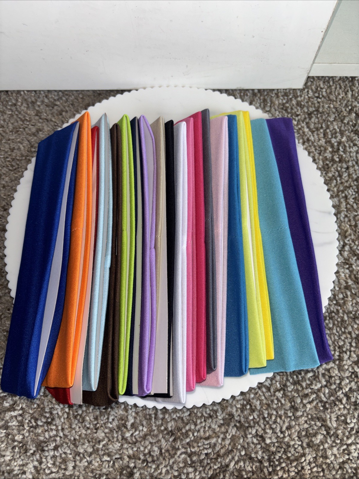 Fabric Headbands20 Set – Assorted Colors 🌈