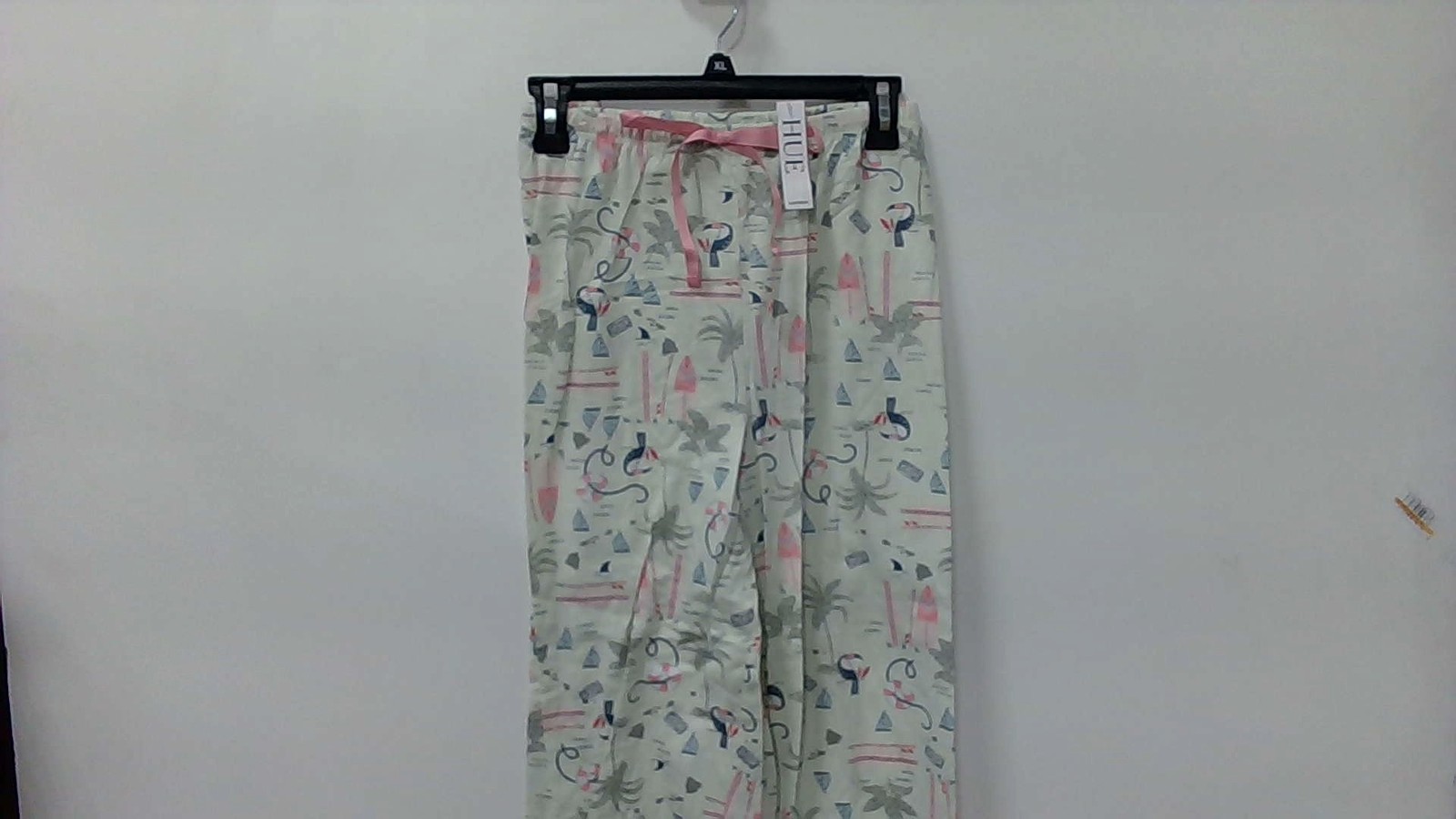 Hue Tropical Surfland Green Print Capri Pajama Pants Women’s XL Lounge Sleep