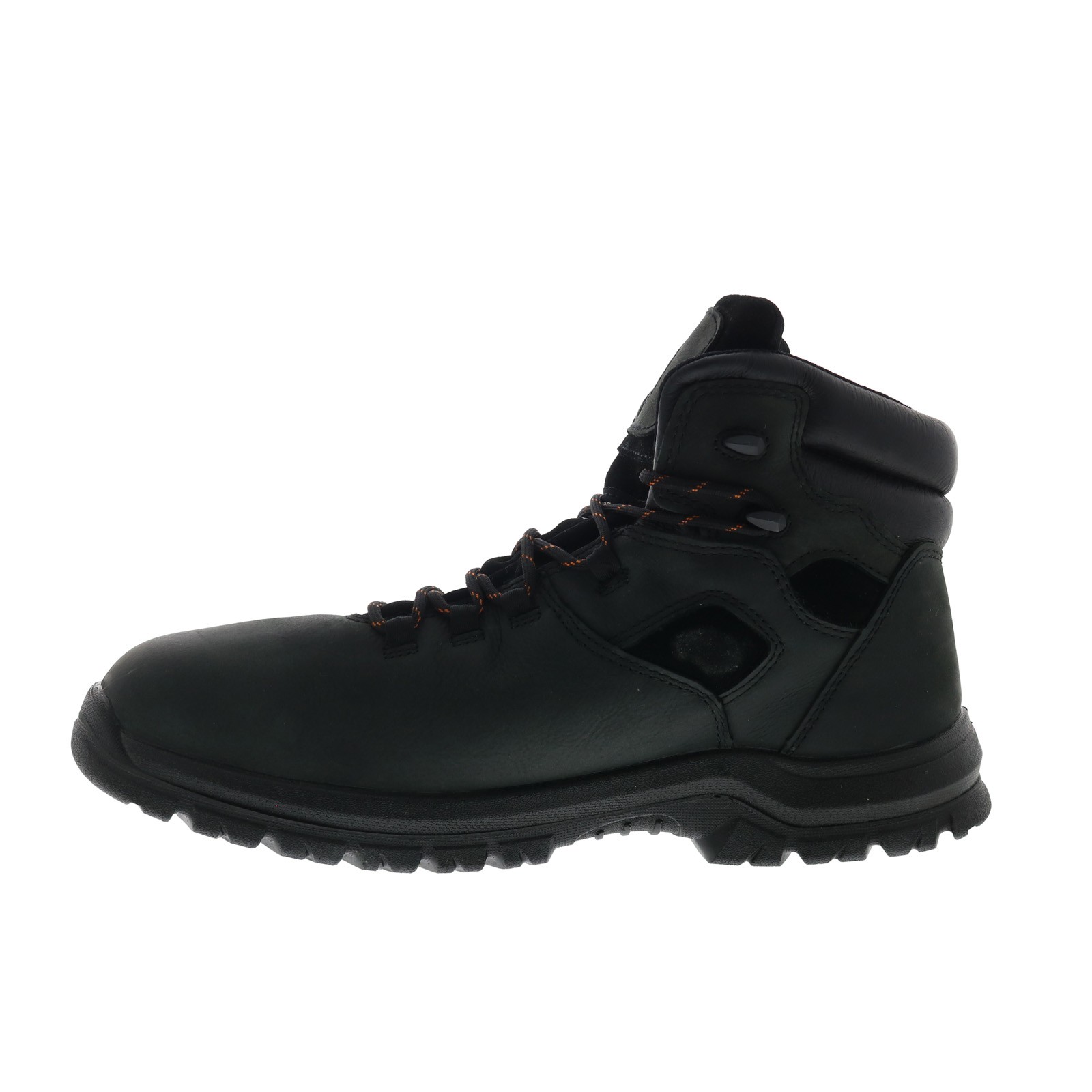 Hoss Lorne Soft Toe 60174 Mens Black Wide Leather Work & Safety Boots 11