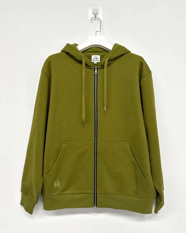 Hemp Fleece Hoodies 55% Hemp 45% Organic Cotton Zip Up