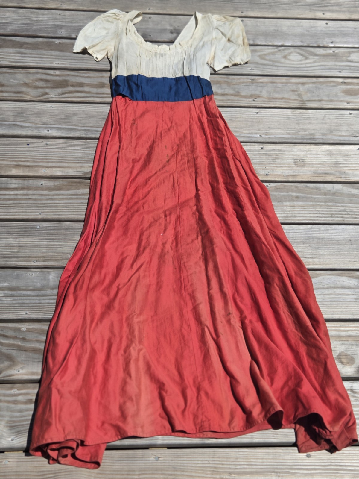 👀 Antique Victorian Edwardian Costume Dress Folk Prairie Theatrical *AS IS* 👀