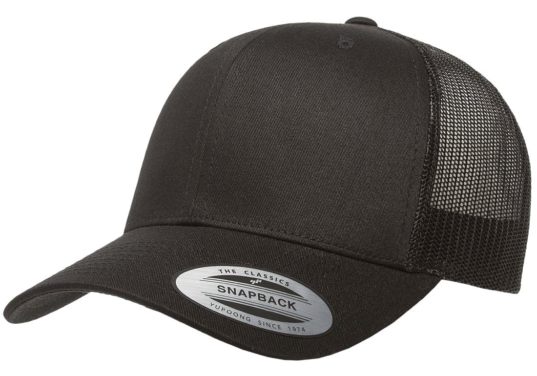 Yp Classics Retro Trucker Hat 6606 Blank Cap Snapback Hat Yupoong 6-Panel