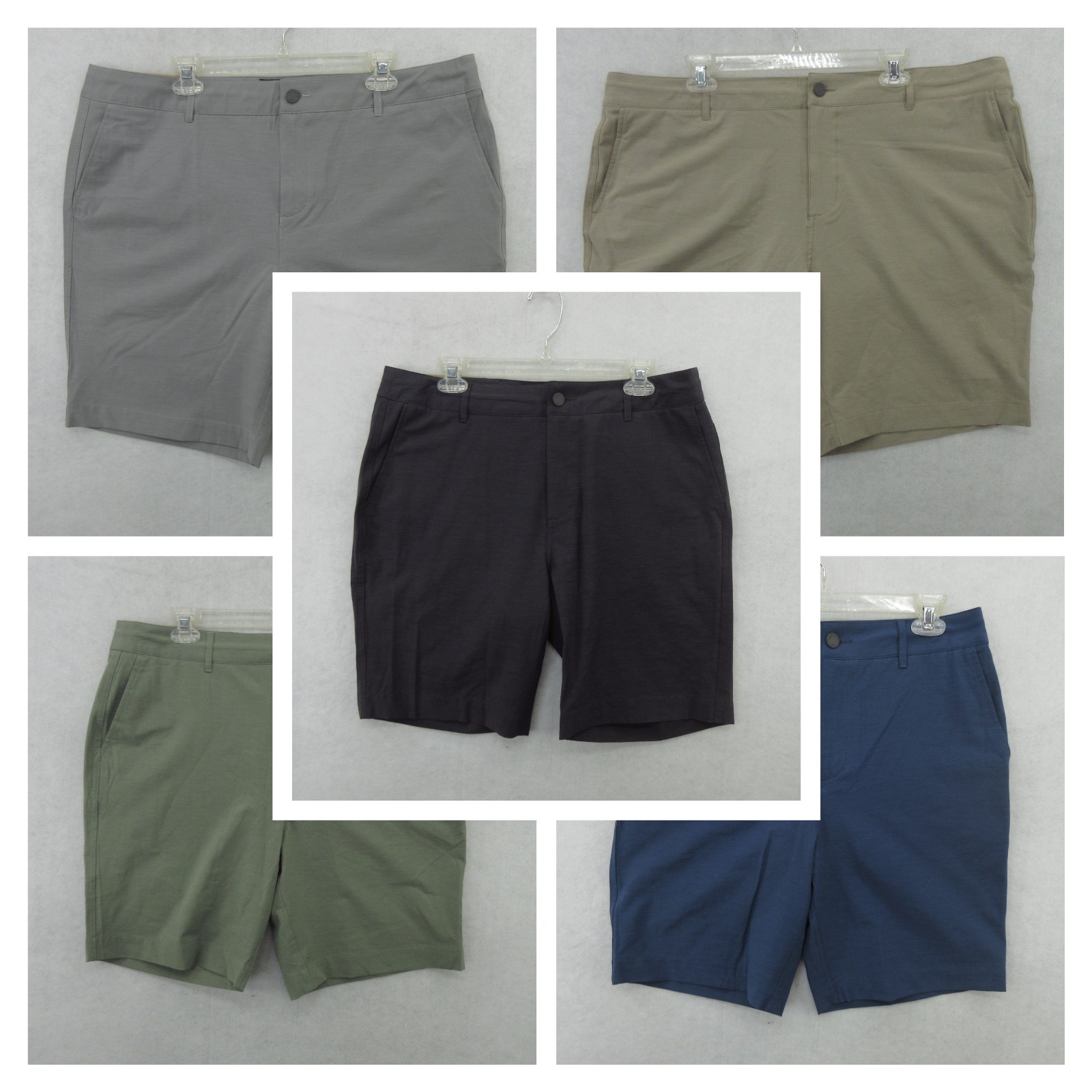 Faherty All Day Shorts Belt Loop 9″ Stretch Performance Mens Multi Sz Color New