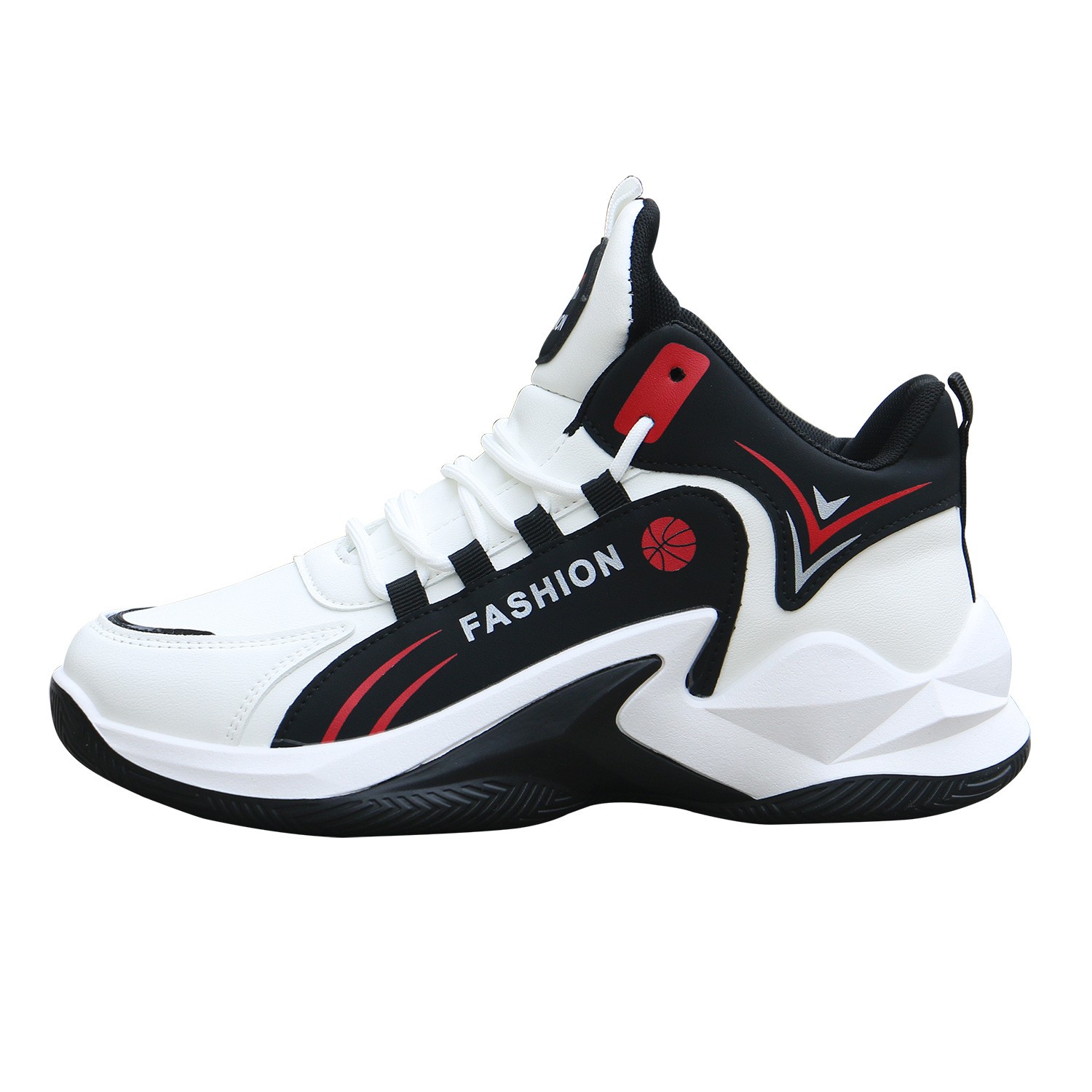 High Top Mesh Breathable Athletic Running Shoes Non Slip Students