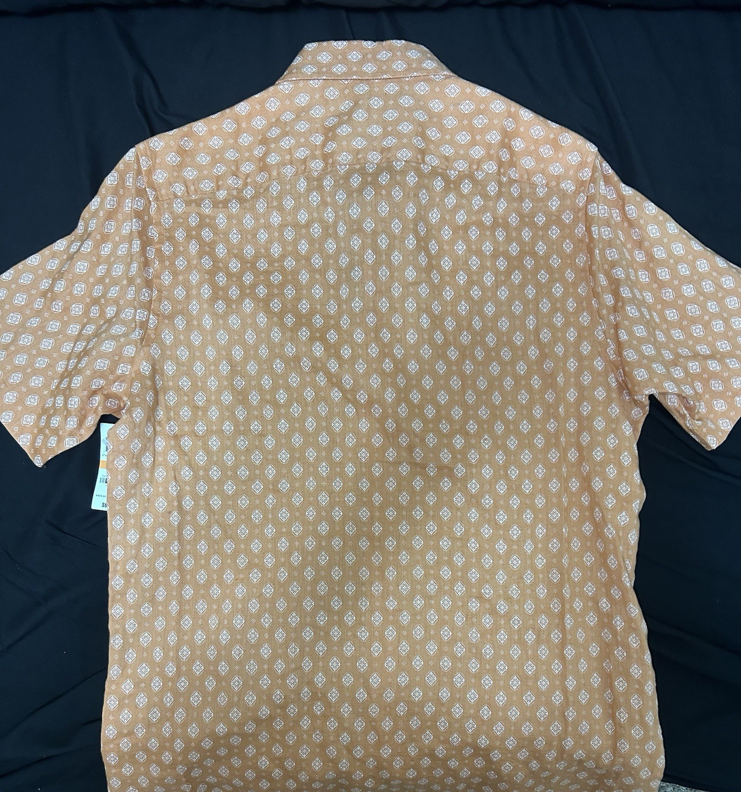 Tasso Ella Orange Men’s Size Small Shirt