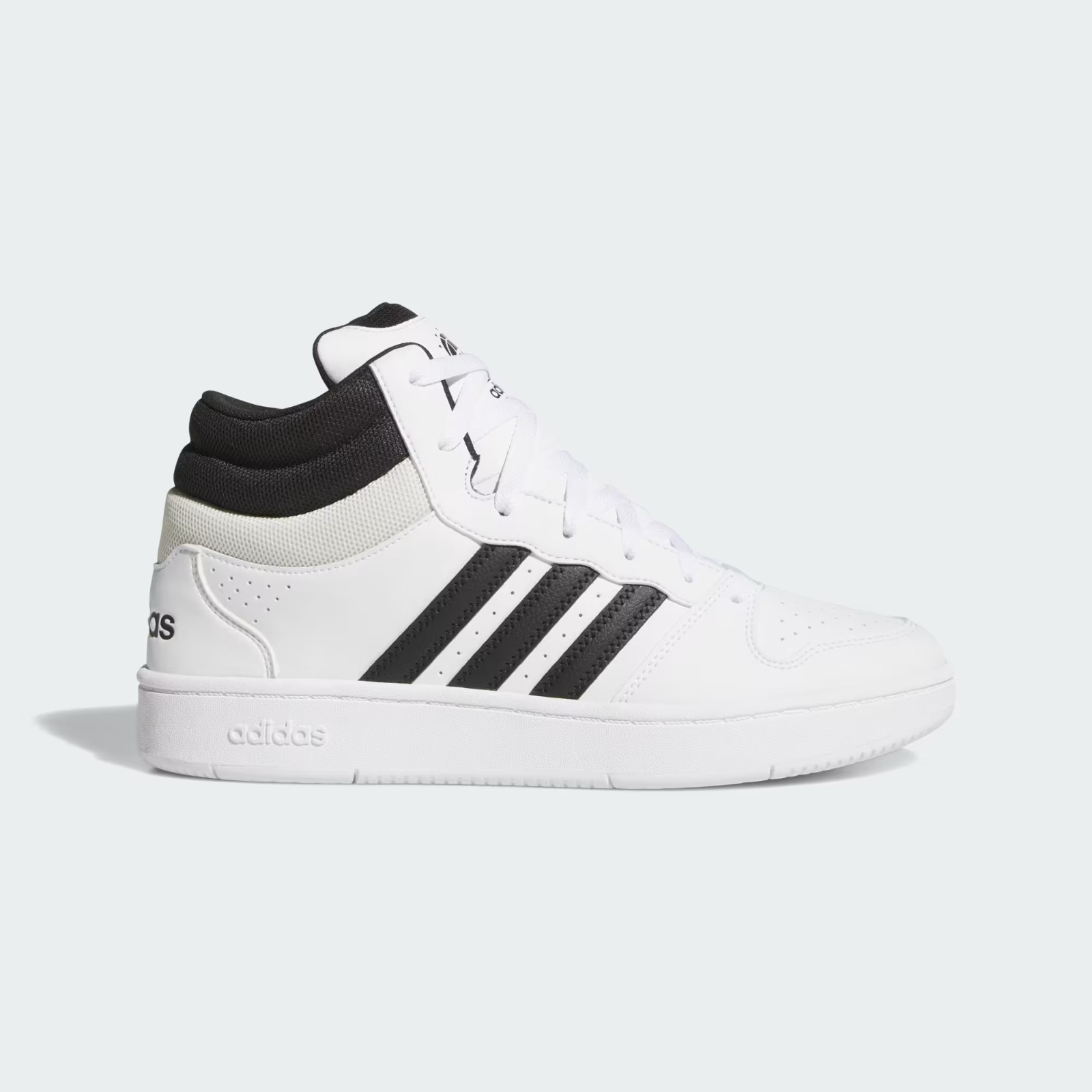 BRAND NEW adidas Hoops 4.0 Mid Mens Black Sneakers