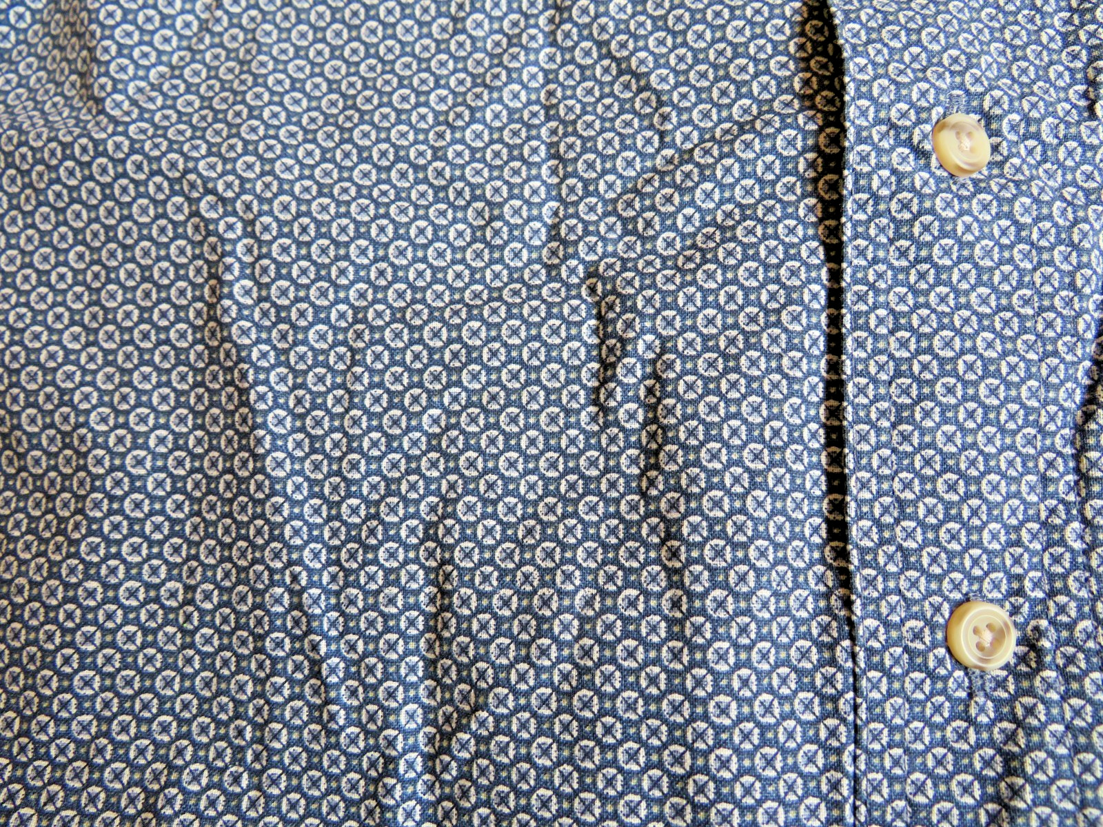 David Taylor Men’s Shirt, Large, Shades of Blue