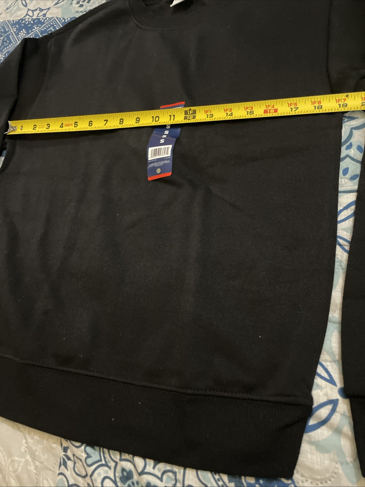 NWT Mission Ridge Black Fleece Sweatshirt & Joggers Set – Size Small – 2 Piece