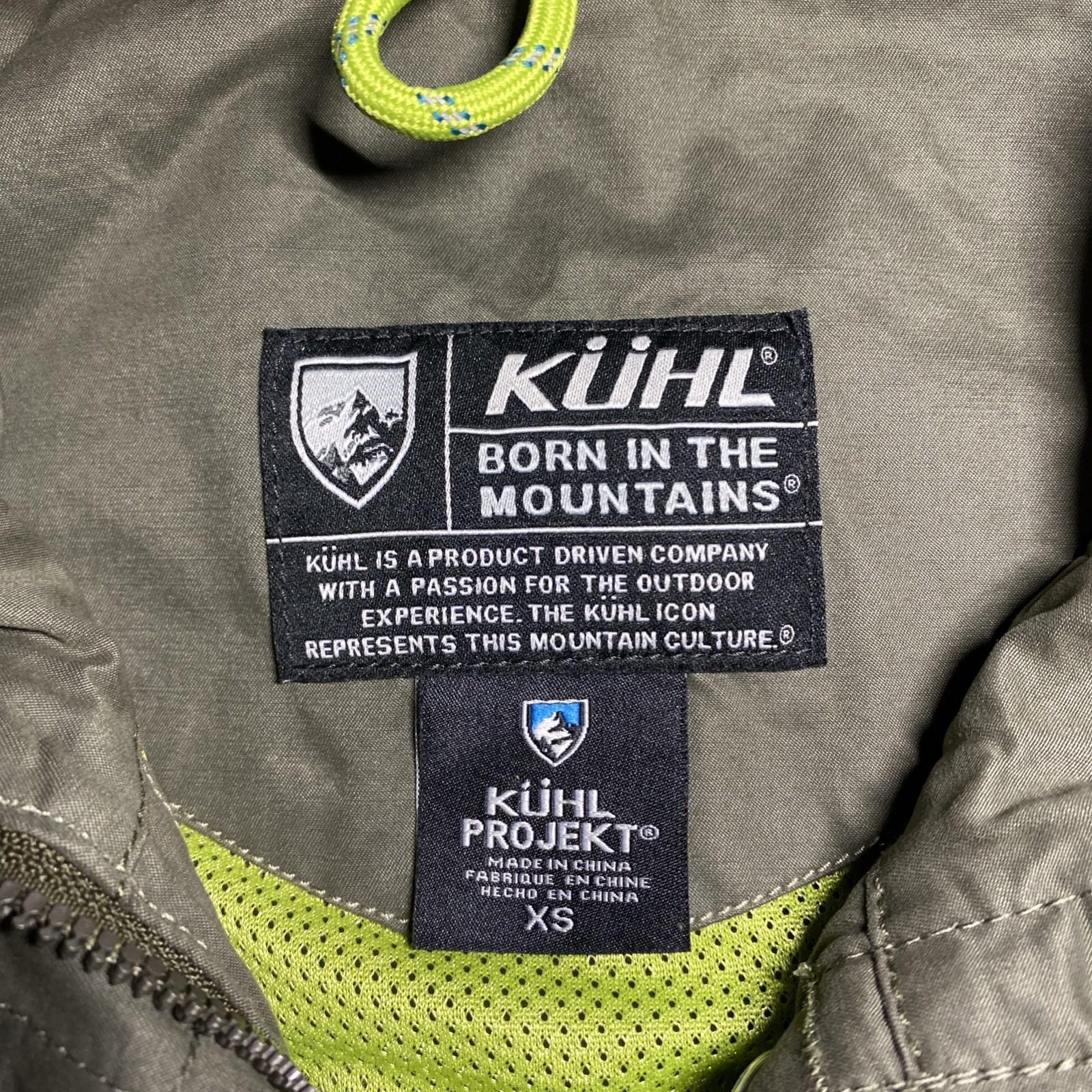 Kuhl Projekt Jacket Women’s Size:XS Green Full Zip Breathable Outdoor